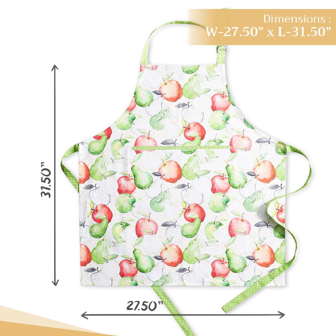 Apples & Pears Apron | Maison d'Hermine