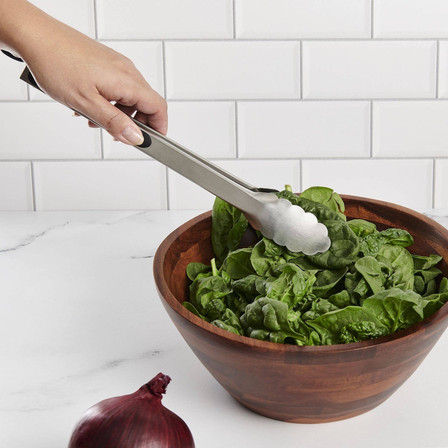12" Cutlery-Pro Tongs | HIC Kitchen