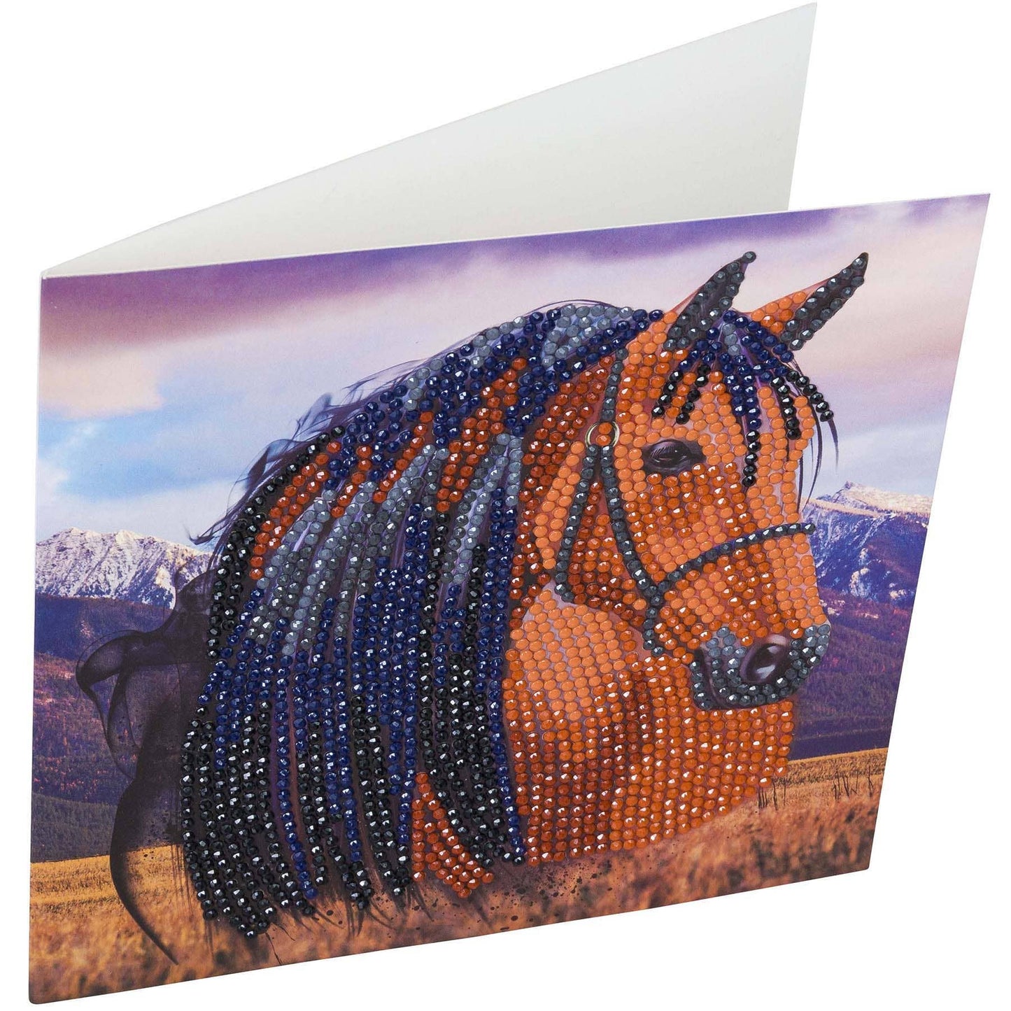 Crystal Art Card Kit: Horse | Outset Games