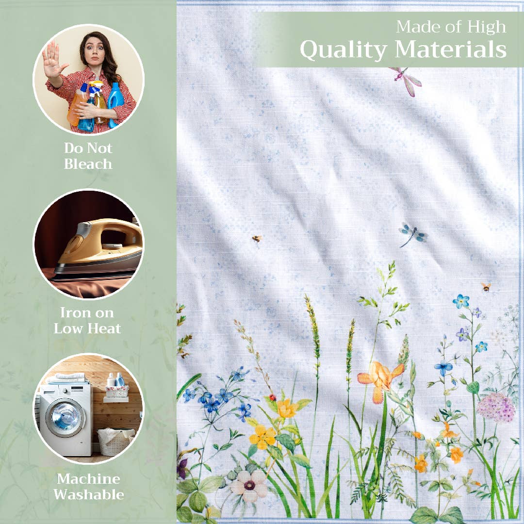 Fleurs De Mai Cloth Napkins - Set Of 4 | Maison d'Hermine