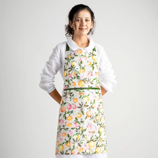 Soleil Fruite Apron | Maison d'Hermine