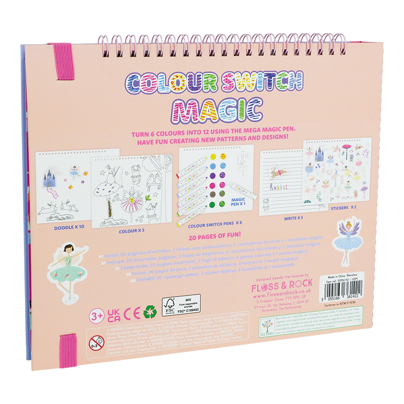 Enchanted Colour Switch Magic | Floss & Rock