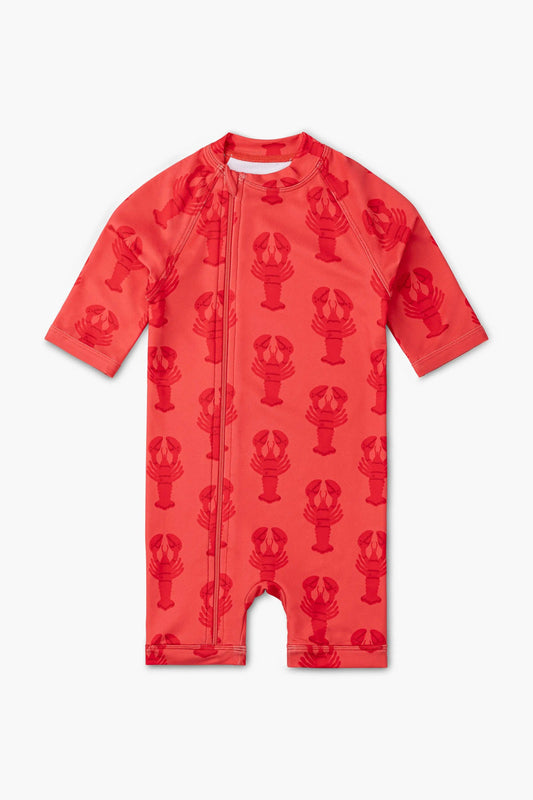 Lobster Tales Long Rashguard One-Piece | Monica & Andy