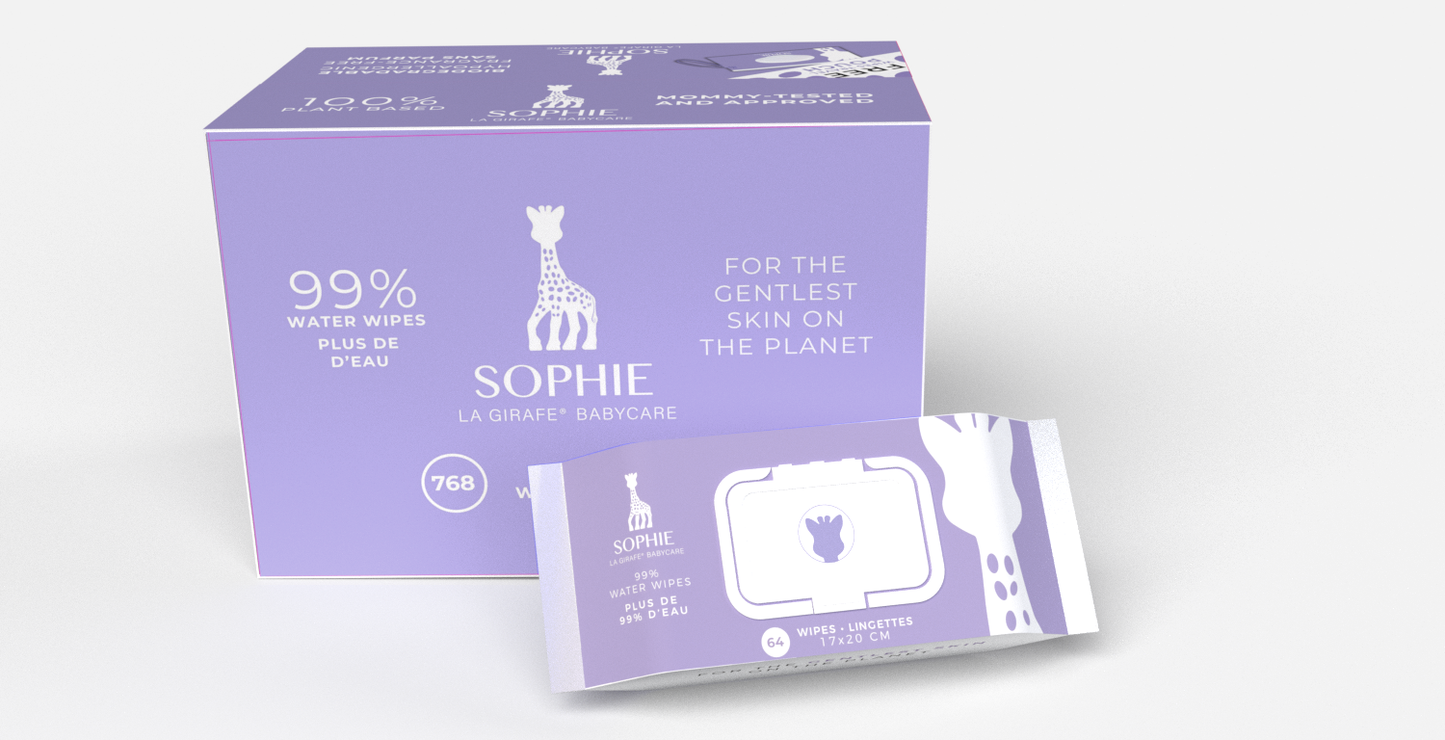 99% Water Wipes | Sophie La Girafe Babycare