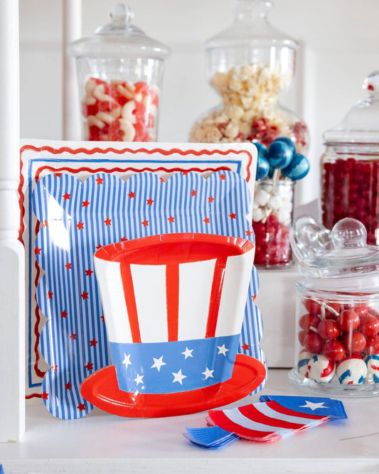 Stripes and Stars Paper Plate | My Mind's Eye