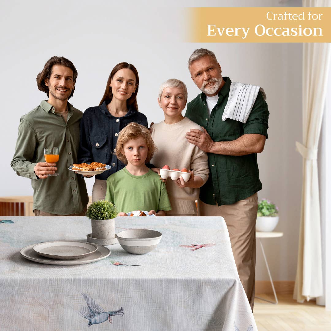 Flying Birds Tablecloth (Various Sizes) | Maison d'Hermine