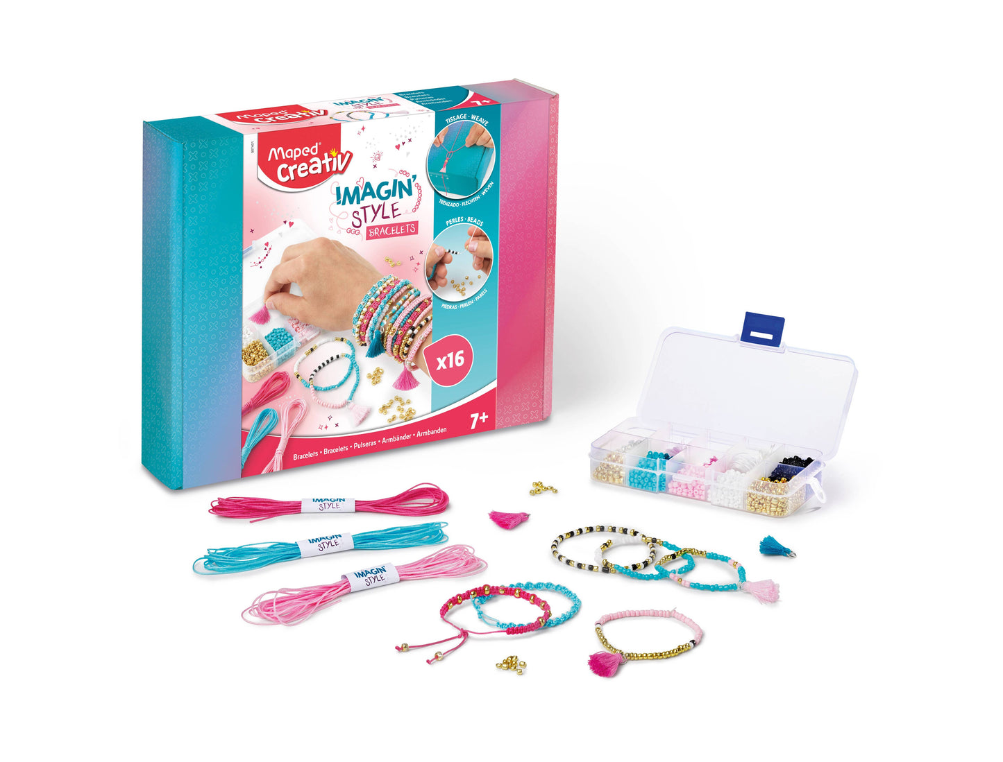 Friendship Bracelet Kit - Maped Creativ | Janod