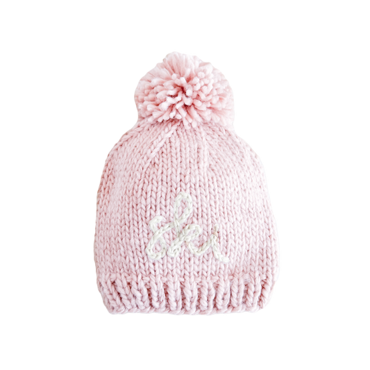 Pink Pom Ski Hat | Figgy Friends