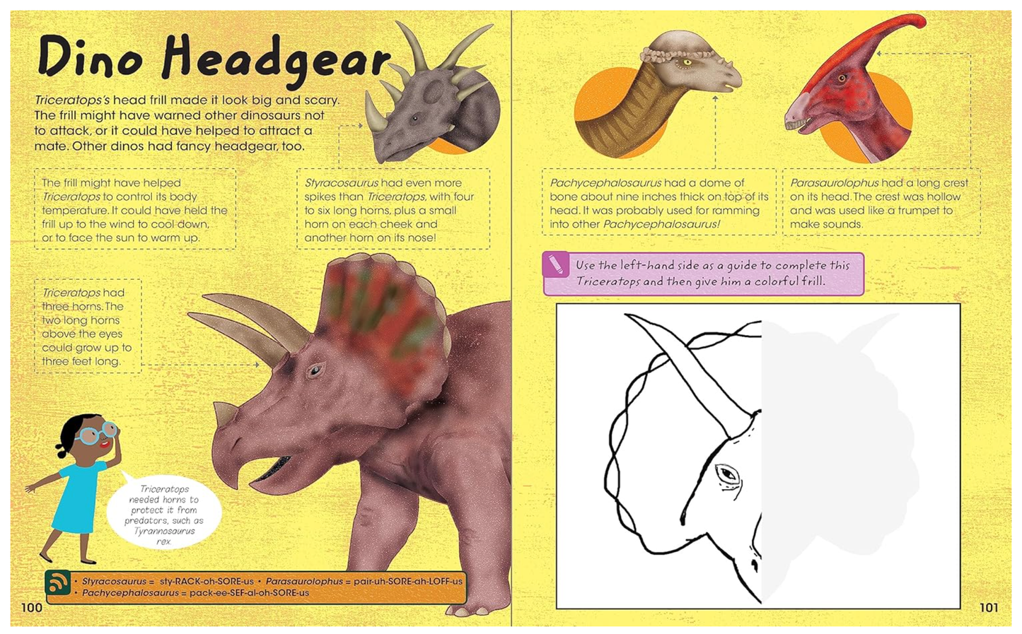 Dinosaur Facts and Activity Book with Stickers for Kids | Cottage Door Press