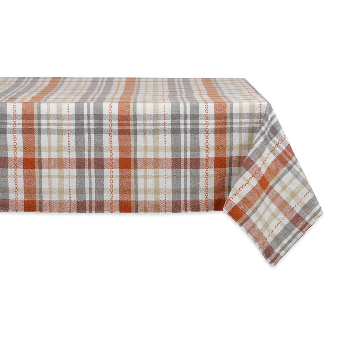Autumn Afternoon Plaid Tablecloth | DII