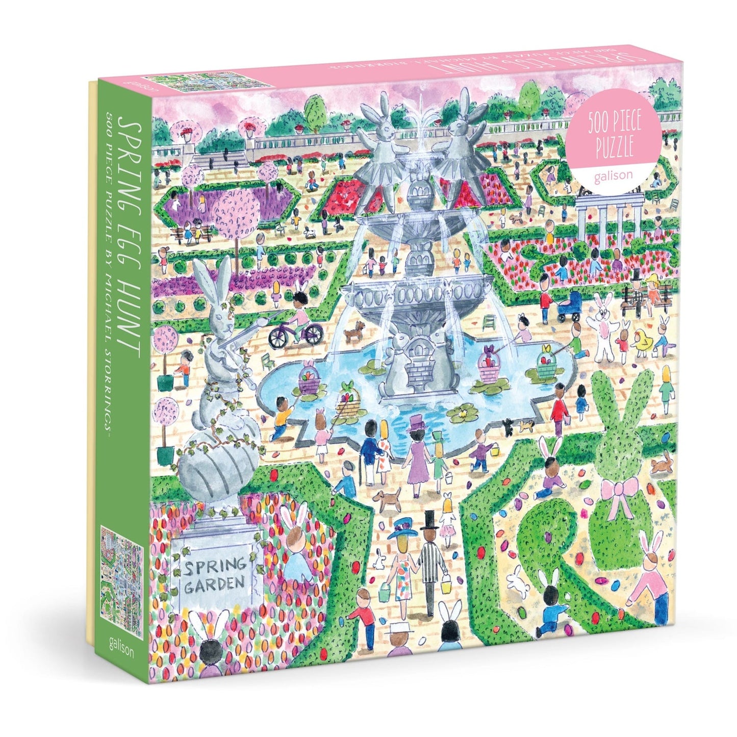 Spring Egg Hunt 500 pc Puzzle | Michael Storrings