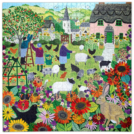 Village Orchards Puzzle (1000 Piece) | Eeboo