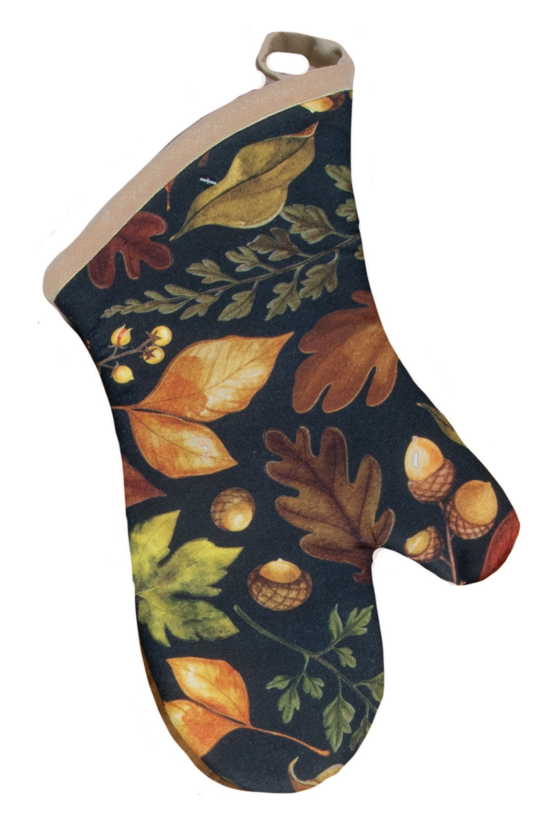 Leaves & Acorns Oven Mitt | Kay Dee Designs