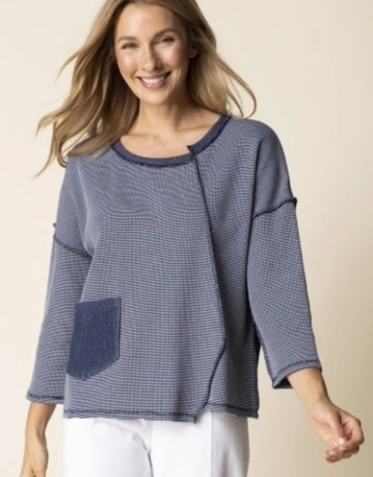 Blush Opposited Attract Inside Out Pullover | Habitat Clothing