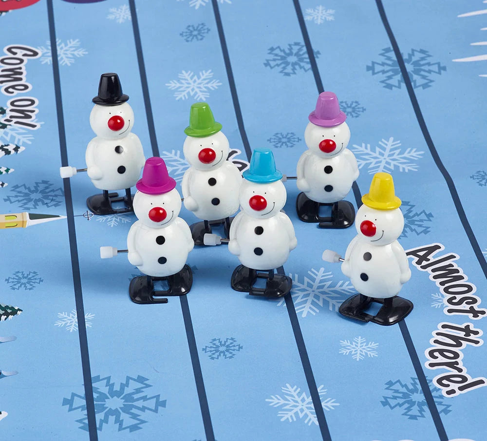 Snowman Racer Christmas Crackers (Wind-up Racers) | Robin Reed