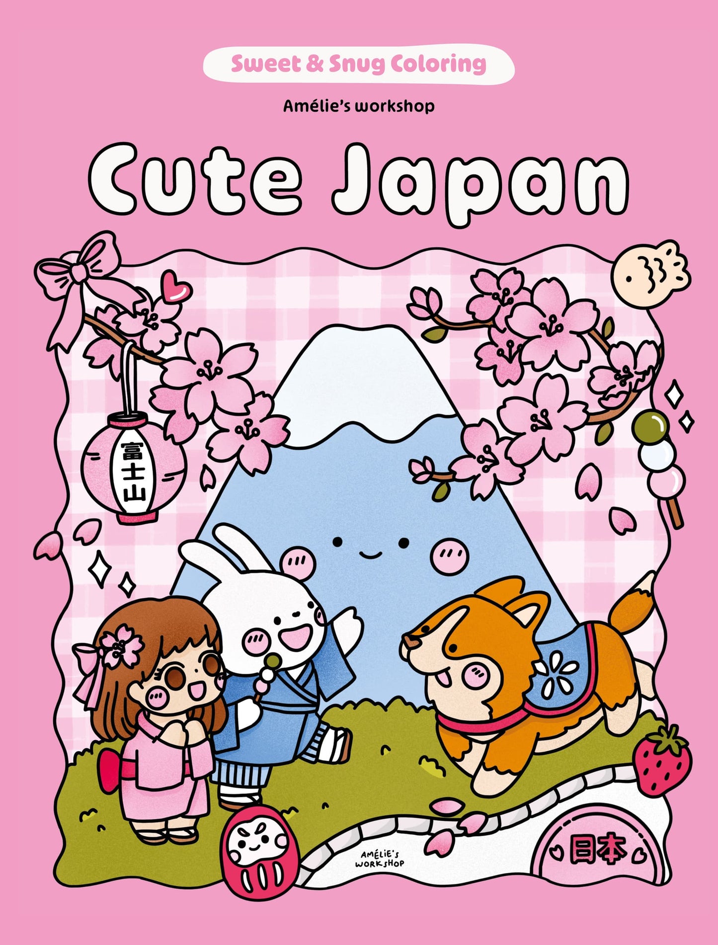 Sweet & Snug Coloring: Cute Japan | Amélie’s Workshop