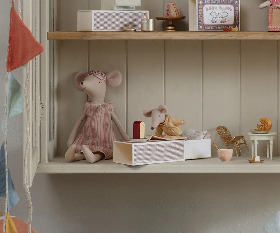 Big Brother Mouse - Yellow Gingham Shirt | Maileg