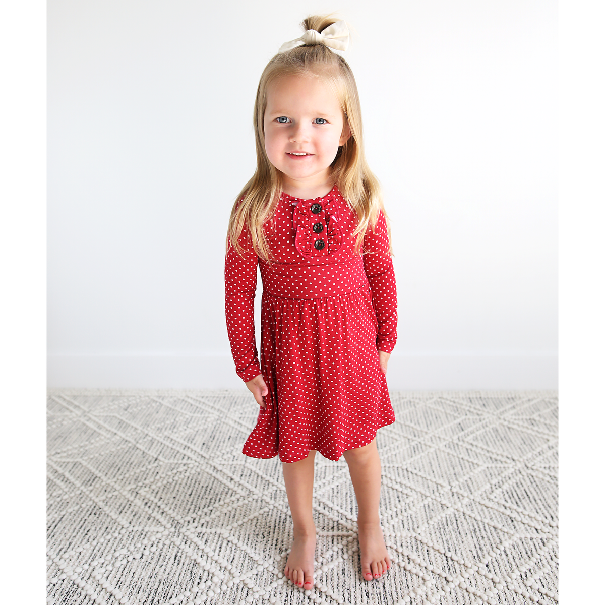 Ivy Red Dot Dress | Gigi & Max