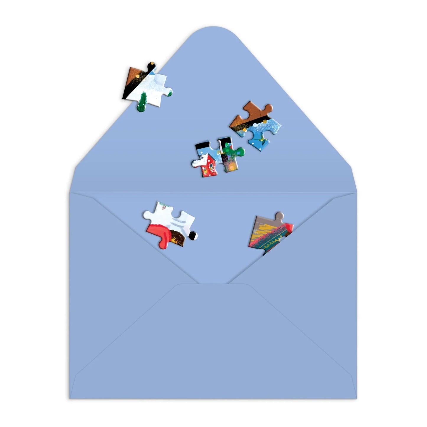 Cozy Cabin Puzzle Greeting Card | Galison