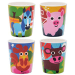 Farm Kids Juice Cup Set/4 | French Bull