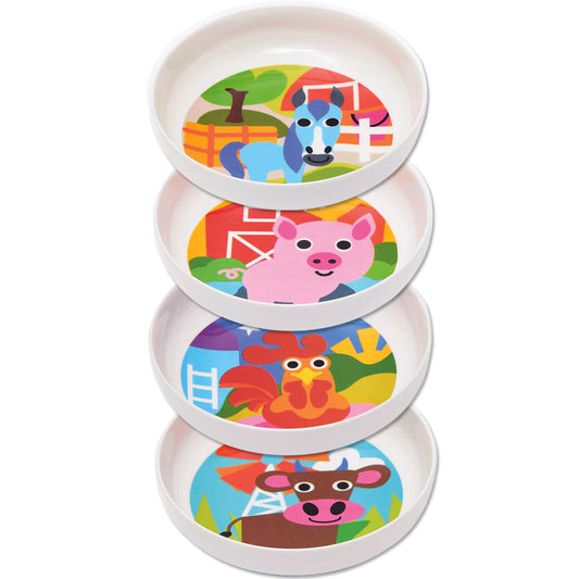 Farm Kids Bowl Set/4 | French Bull