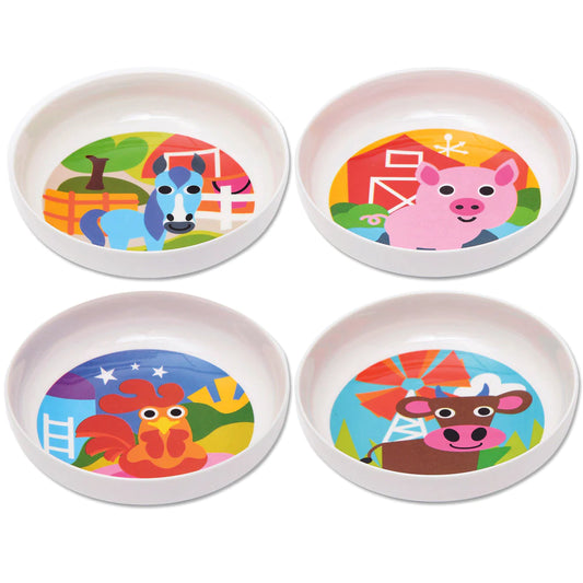 Farm Kids Bowl Set/4 | French Bull