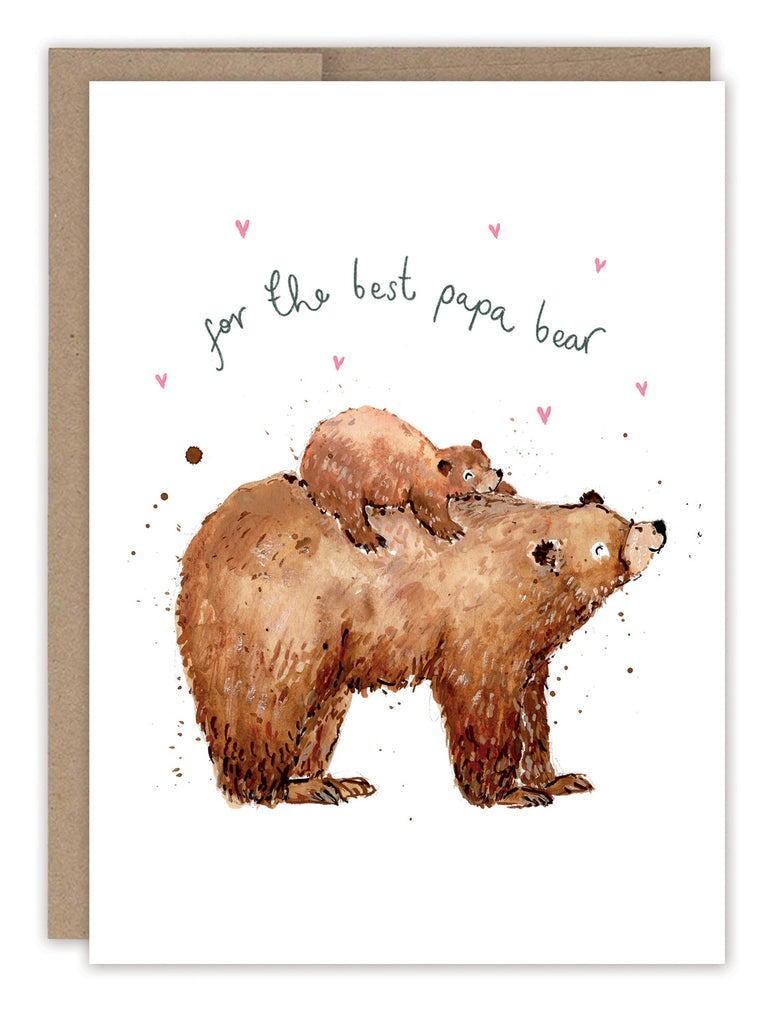 Papa Bear Father's Day Card | Biely & Shoaf