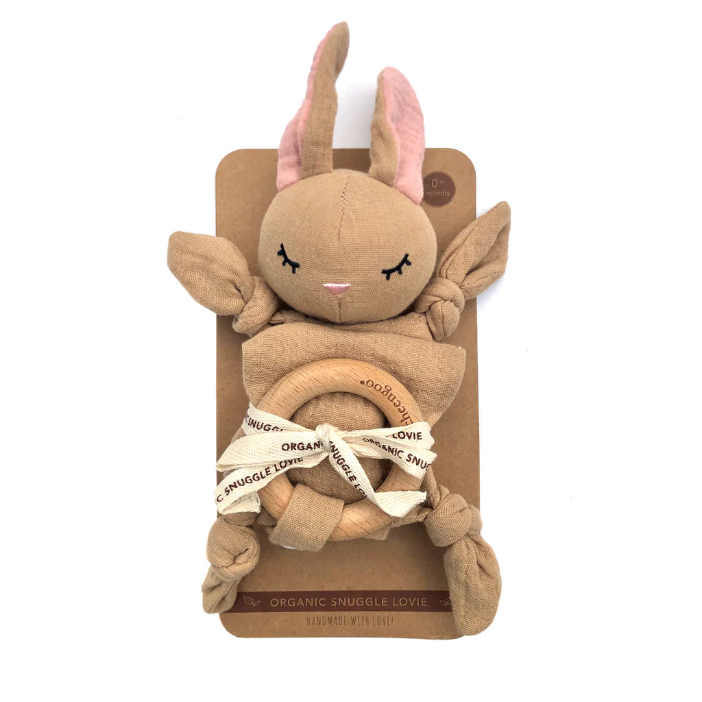 Organic Snuggle Lovie Blanket (Various) | Cheengoo