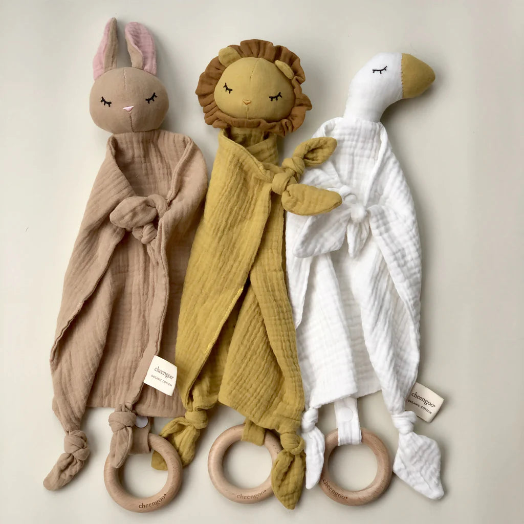 Organic Snuggle Lovie Blanket (Various) | Cheengoo