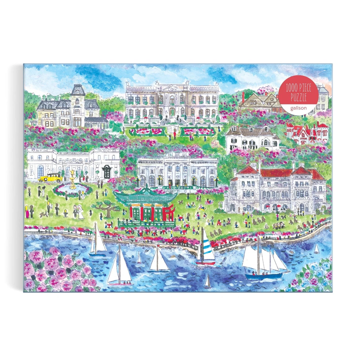 Michael Storrings Newport Mansions Puzzle (1000 Piece) | Galison