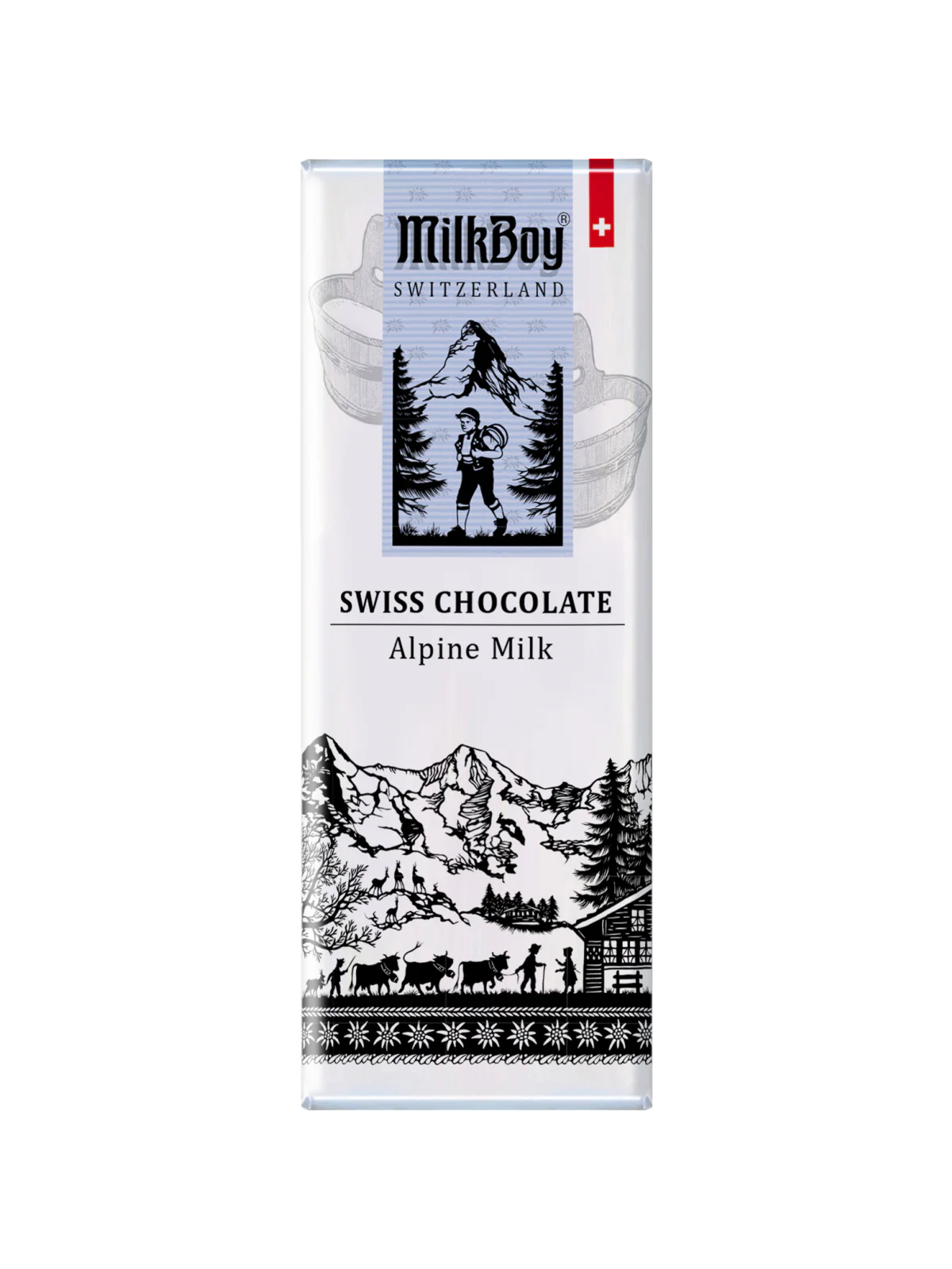 1.4 oz Snack Size Chocolate Bars (Various Flavors) | MilkBoy Swiss Chocolate