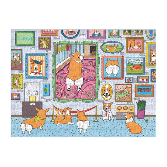Museum of Corgi Puzzle (1000 pc) | Galison