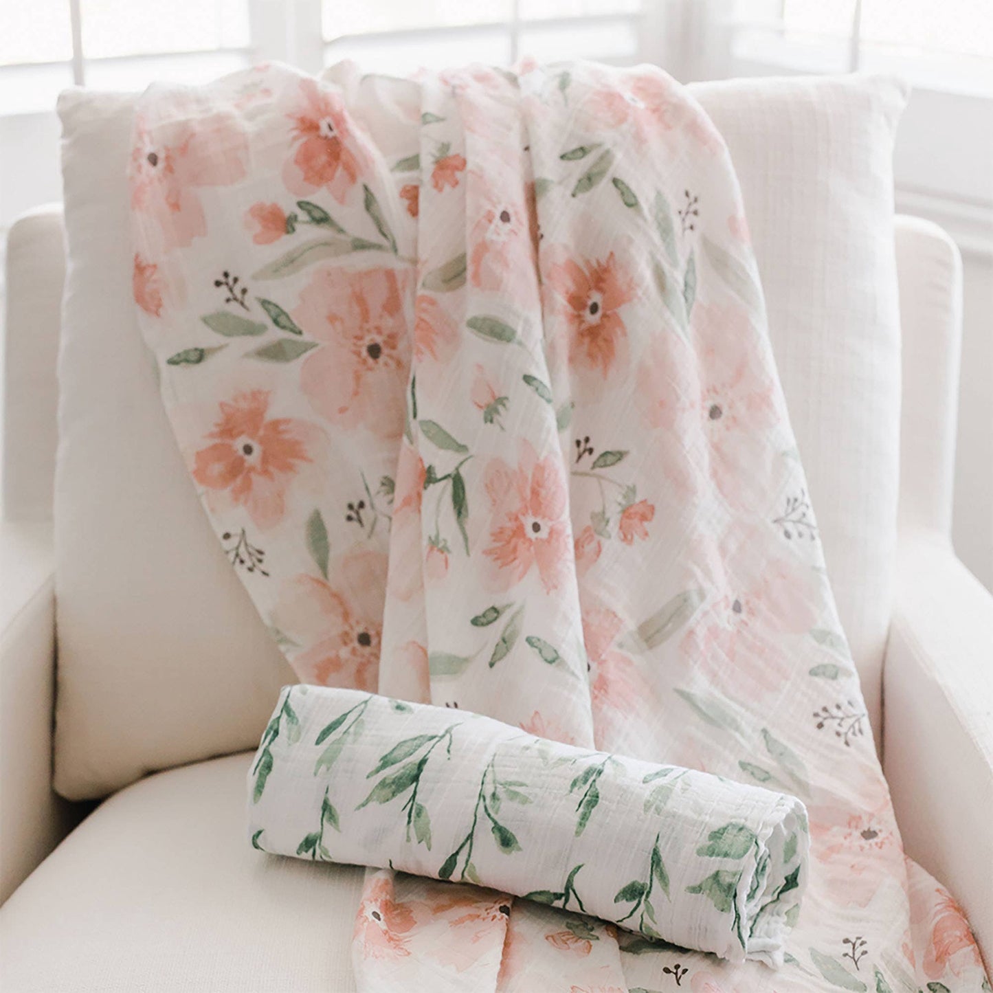 Parker 2-Pc. Swaddle Wraps | Crane Baby