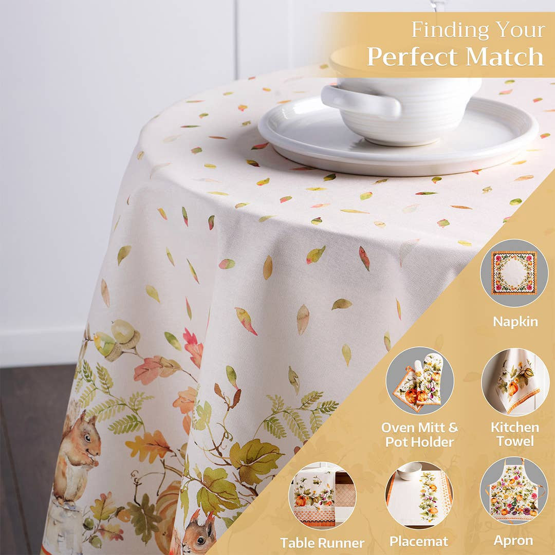 Pumpkin Garden Tablecloth | Maison d'Hermine