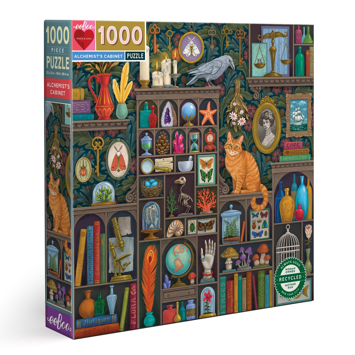 Alchemist's Cabinet Puzzle (1000pc) | Eeboo