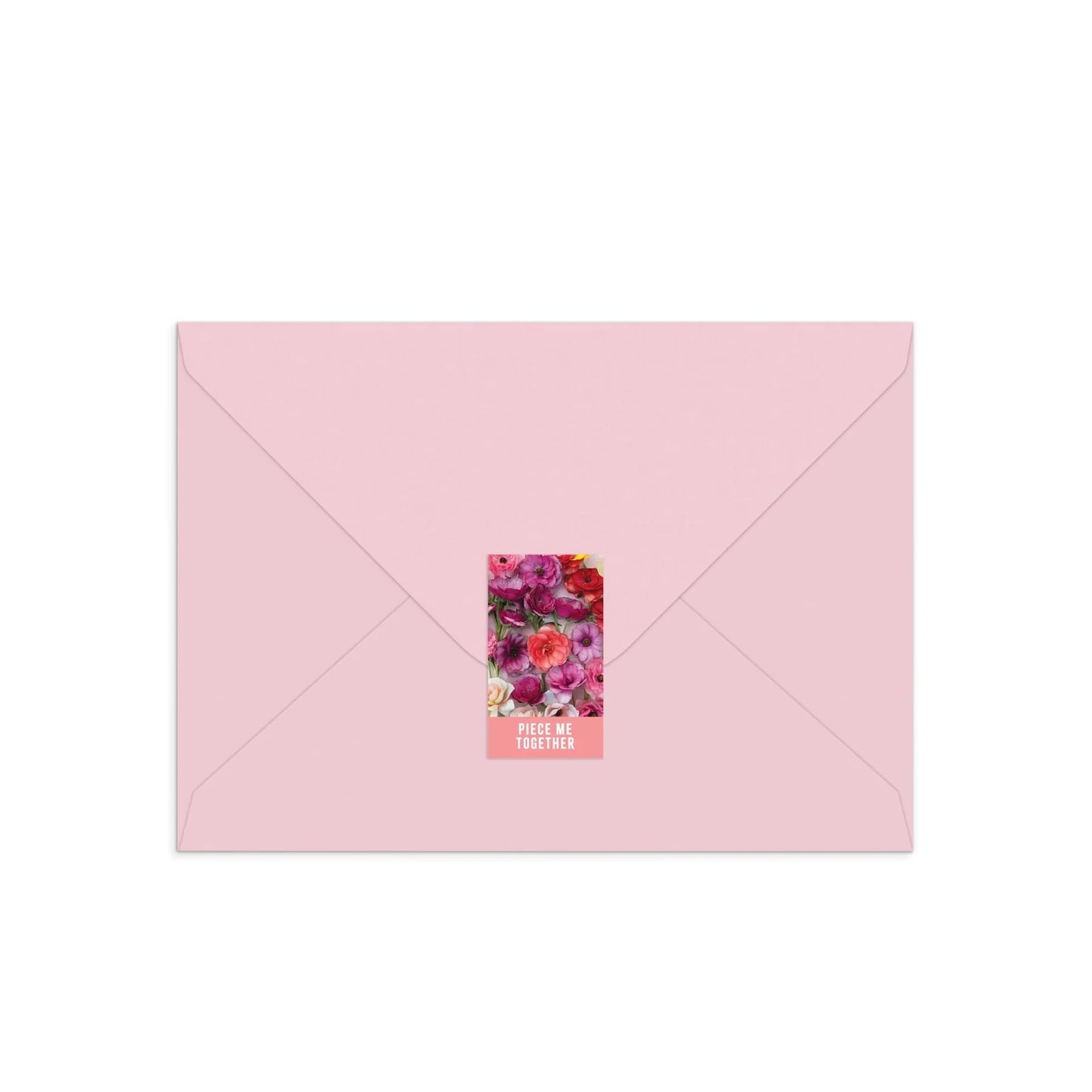 Ranunculus Puzzle Greeting Card | Galison