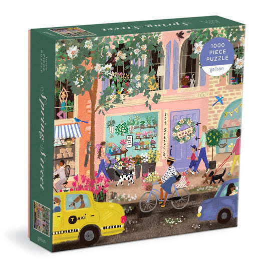 Spring Street Puzzle (1000 Piece) | Galison