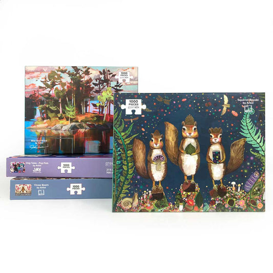 Jigsaw Puzzle (Various Prints) | Greenbox Art