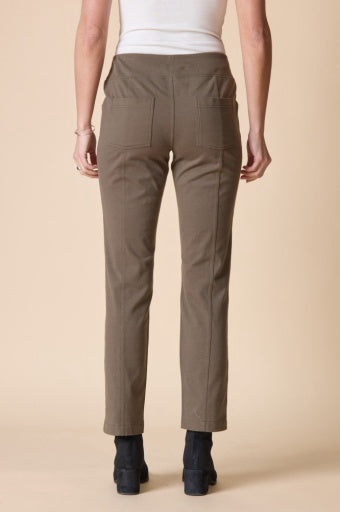 Umber Stonewash Knit Straight Pant | Habitat Clothing