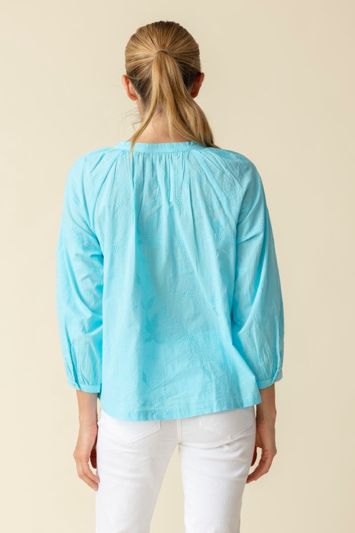 Floral Embroidered Romance Shirt | Habitat Clothing