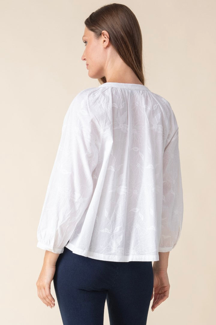 Floral Embroidered Romance Shirt | Habitat Clothing