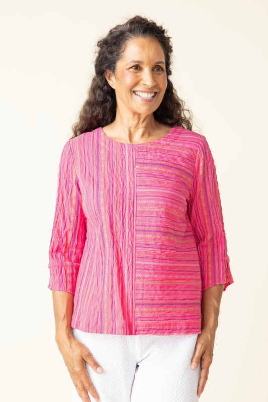 Baja Weave Button Back Pullover | Habitat Clothing