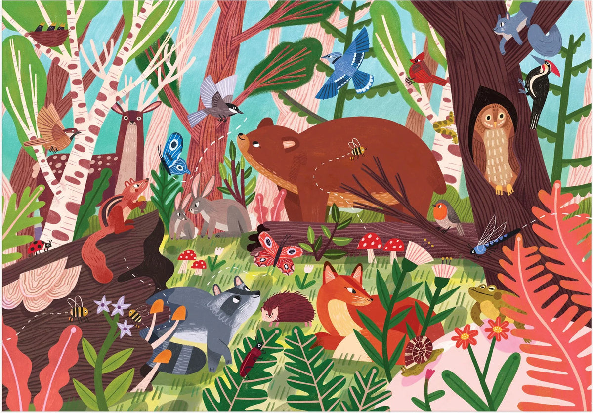 Woodland World Puzzle (100 Piece) | Mudpuppy