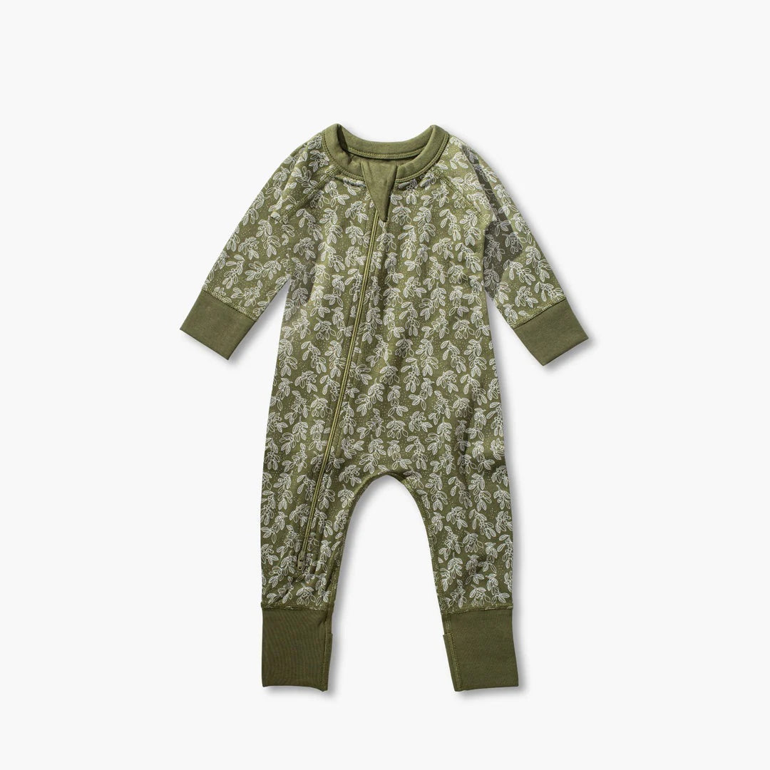 Convertible Zip Romper (Various Colors) | Sapling Organic