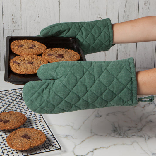 Heirloom Stonewash Oven Mitts (Various Colors) | Now Designs