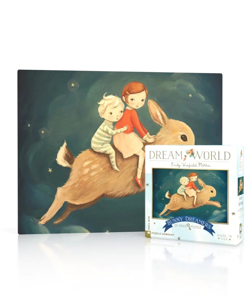 Dream Animal 20 Piece Mini Puzzles (Various Designs) | New York Puzzle Company