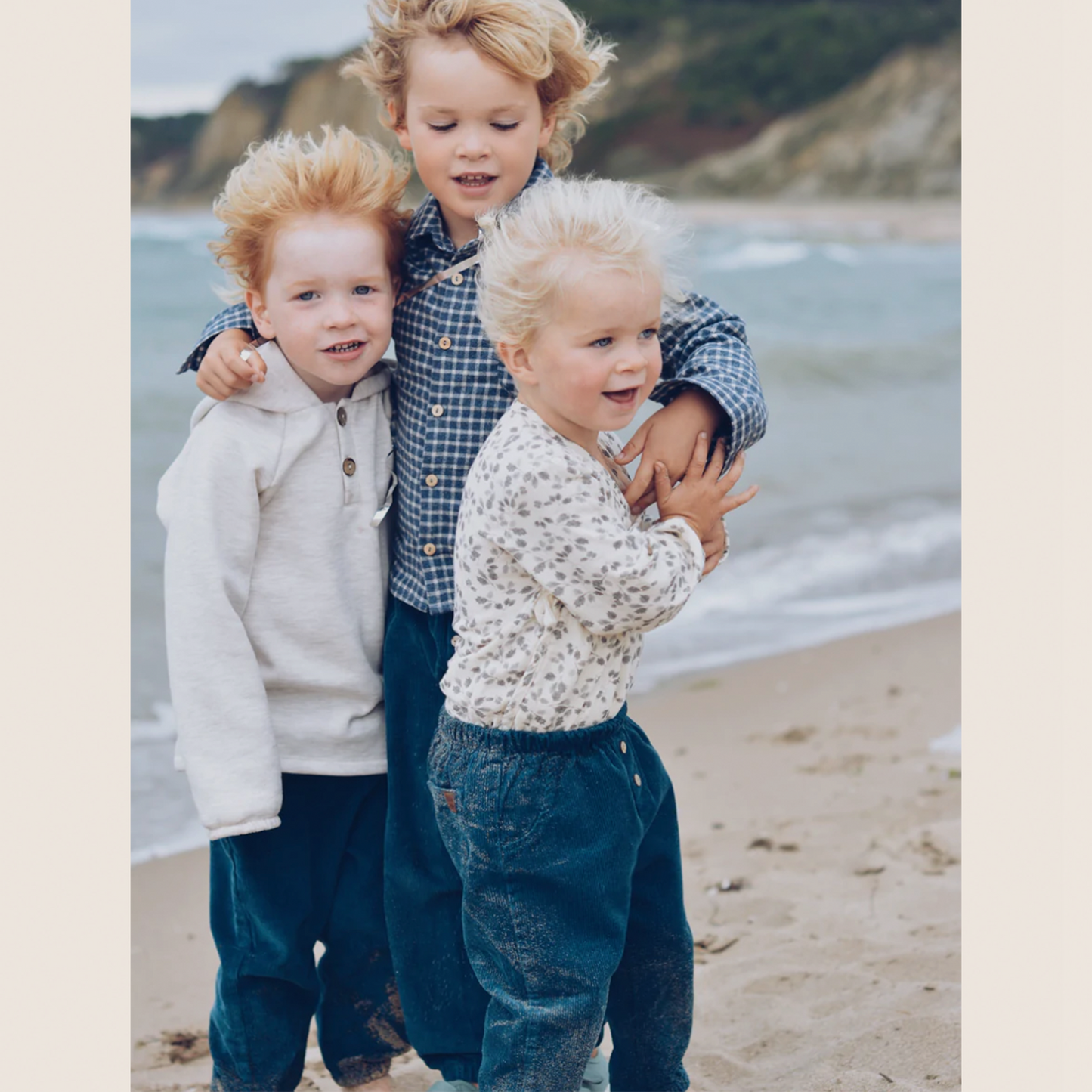 Teal Corduroy Soft Pants  | Eli & Nev