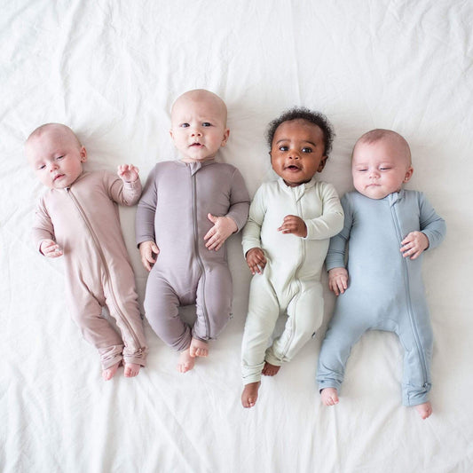 Zippered  Footless Romper (Various Colors) | Kyte Baby