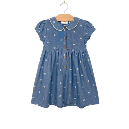 Floral Chambray Dress | City Mouse