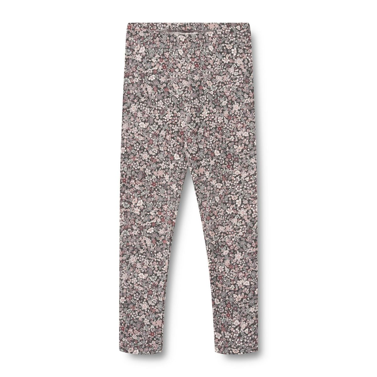 Jules Jersey Leggings - Purple Stone Flowers | Wheat